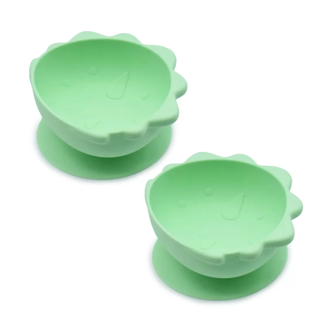 Set 2 castronele cu ventuza silicon melii model dinozaur, varsta de la 6 luni la 6 ani [5]