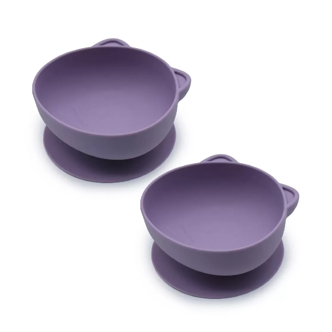 Set 2 castronele cu ventuza silicon melii model pisica, varsta de la 6 luni la 6 ani [5]