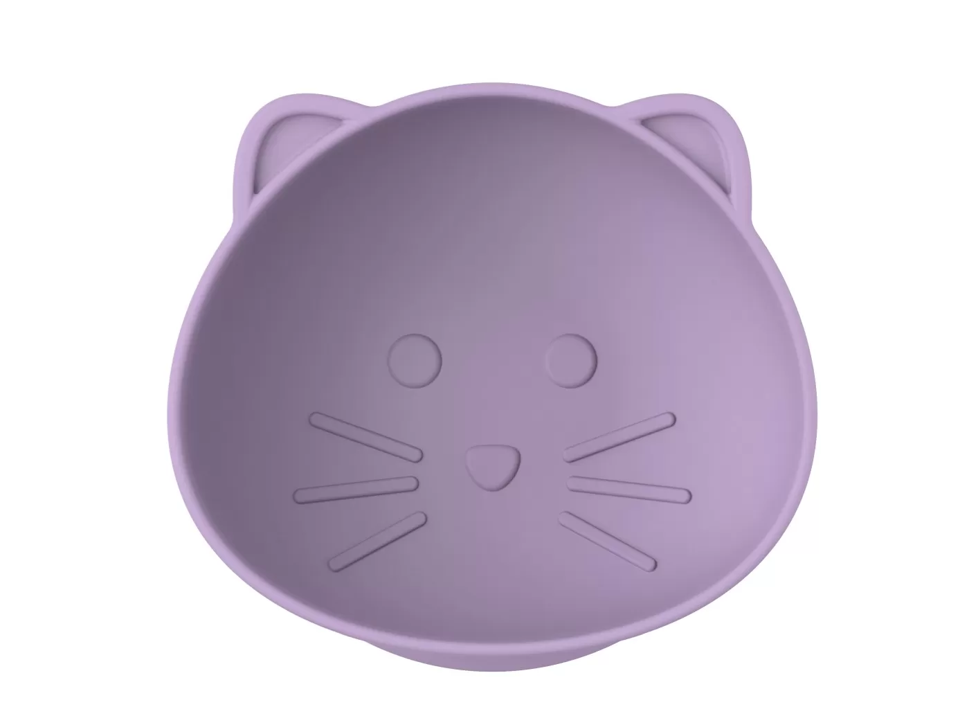 Set 2 castronele cu ventuza silicon melii model pisica, varsta de la 6 luni la 6 ani [1]