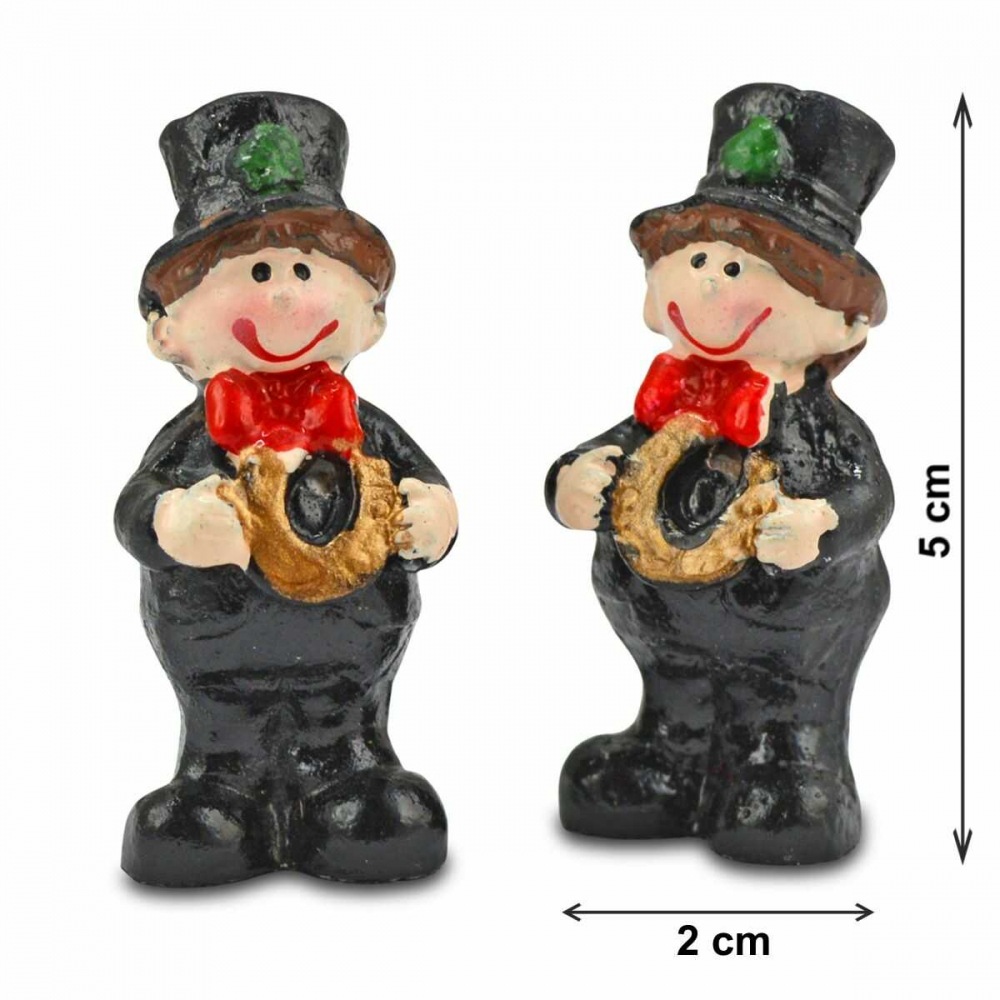 Set 2 figurine - Cosar, din rasina, 5 x 2 cm, Meyco 81204 [2]