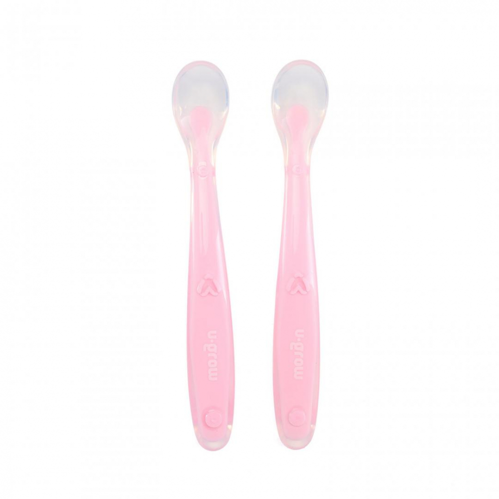 Set 2 lingurite silicon , roz, u-grow [2]