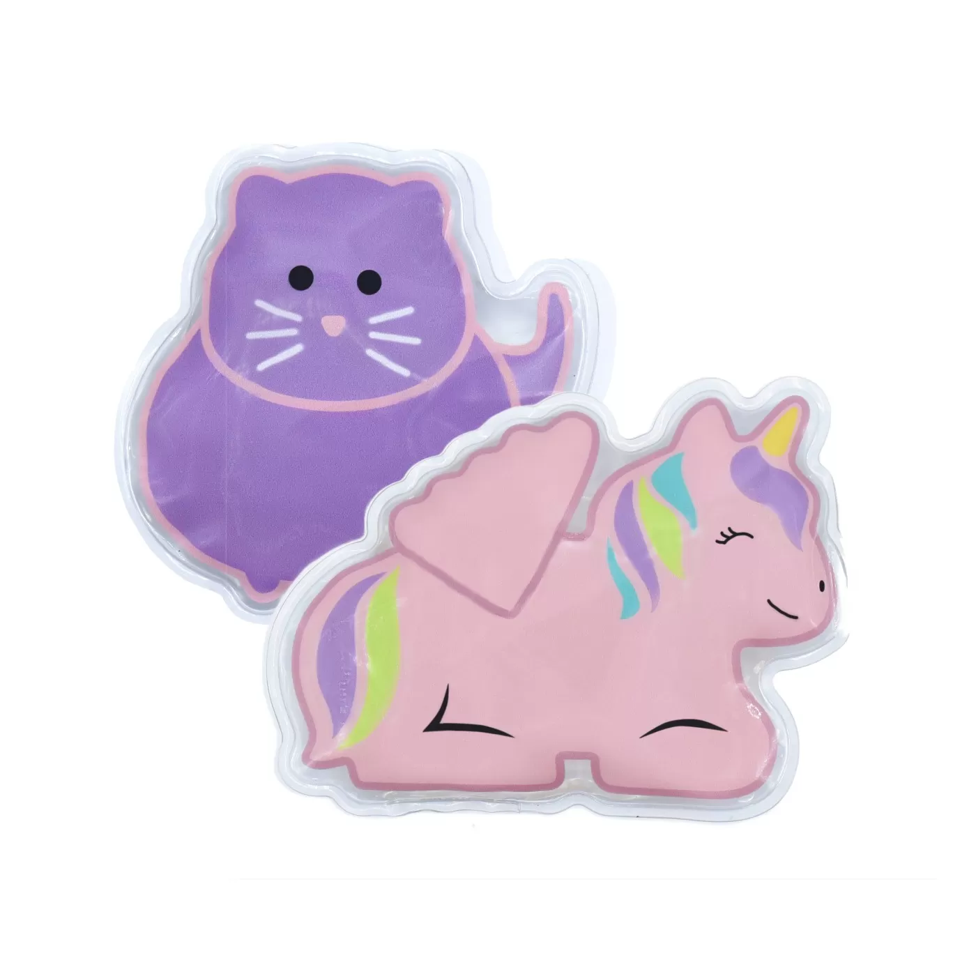 Set 2 pachete gel termic melii model unicorn pisica, varsta de la 6 luni la 14 ani [2]