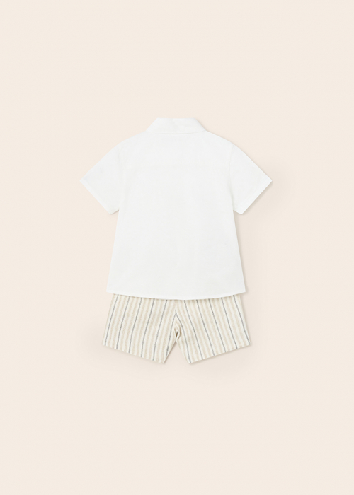 Set 2 piese, camasa cu maneca scurta si bermude, Casual Fresh [5]