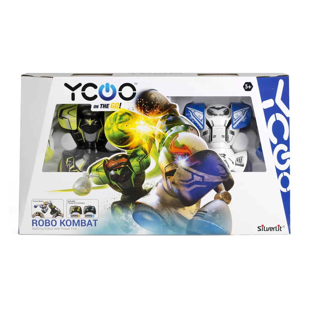 Silverlit RC Robo Kombat, Set 2 roboti cu radiocomanda, varsta de la 5 ani la +15 ani [6]