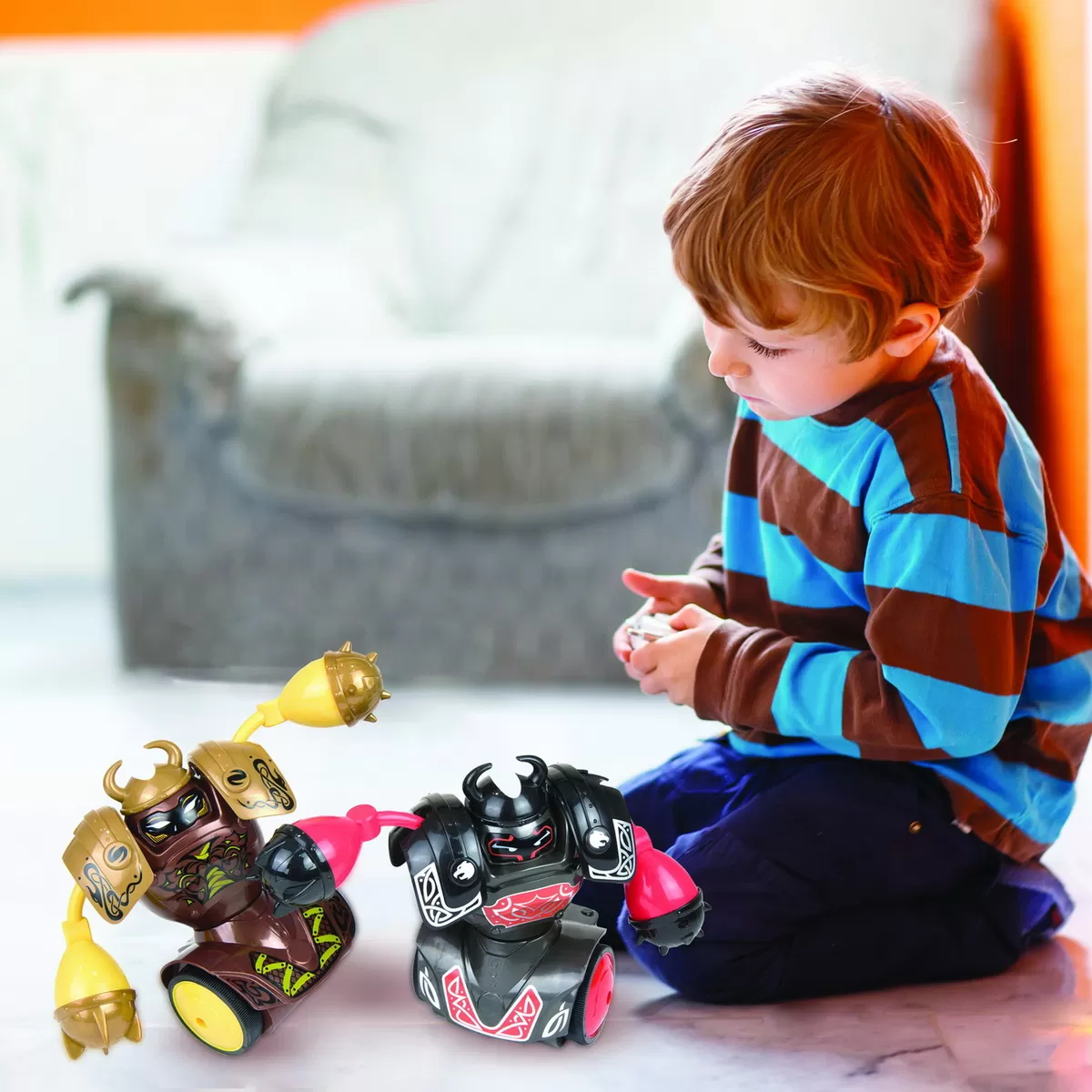 Silverlit Robo Kombat RC, Set 2 Roboti luptatori cu telecomanda, varsta de la 5 ani la 10 ani [3]
