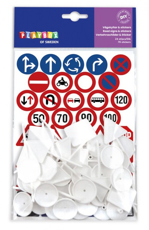 Set 24 de semne de circulatie si 72 stickere [1]