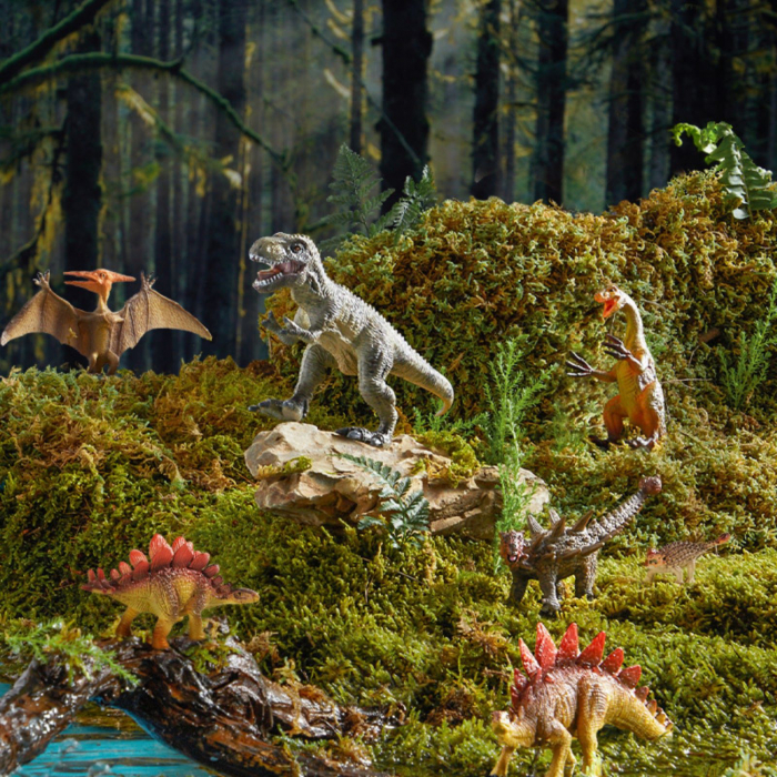 Set 24 dinozauri de jucarie, figurine pentru copii [8]