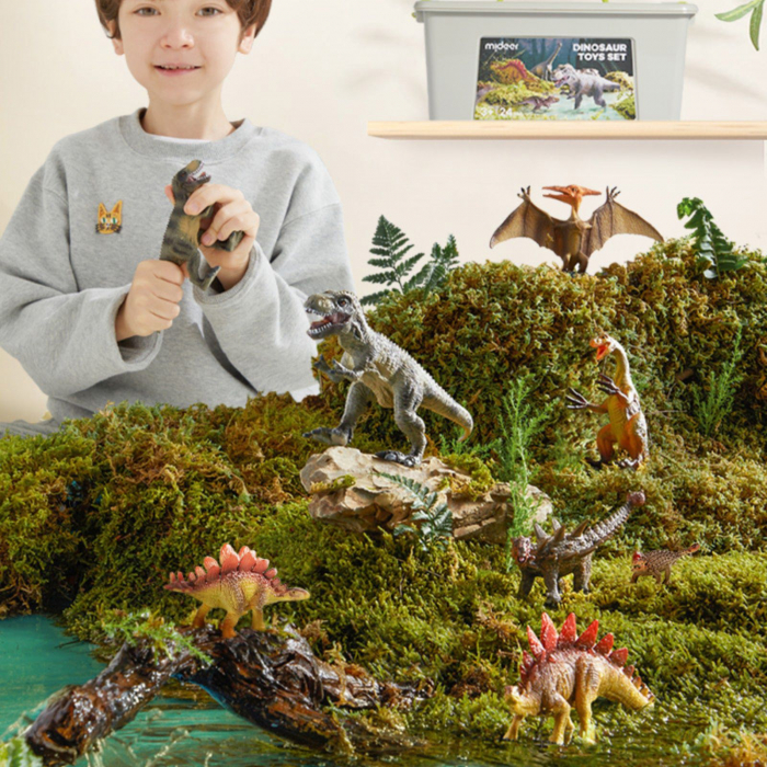 Set 24 dinozauri de jucarie, figurine pentru copii [9]