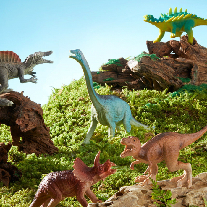 Set 6 dinozauri de jucarie, figurine pentru copii [10]