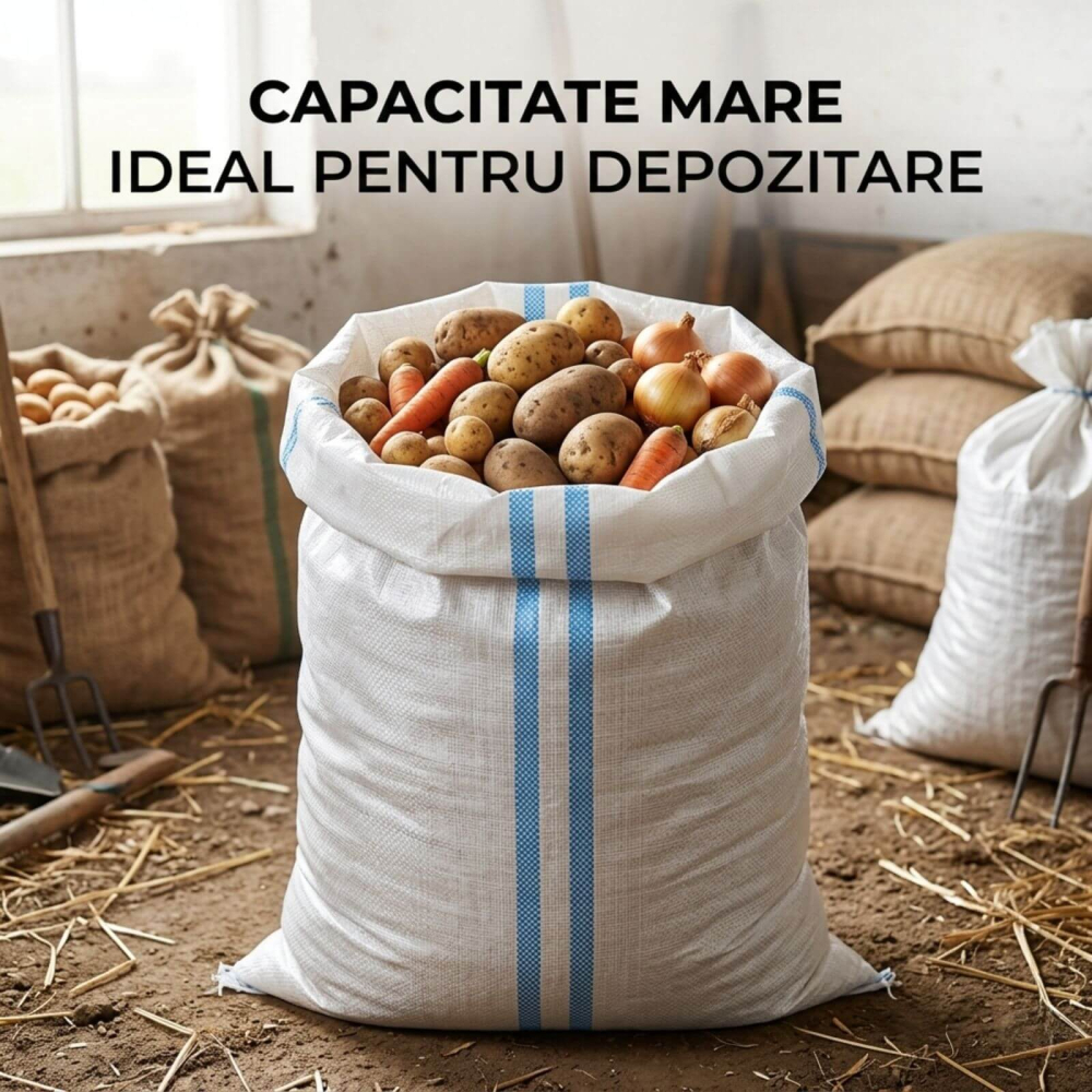 Set 25 Saci Rafie Universali, Mari, 55 x 98 cm, Rezistenti pentru Depozitare si Transport [4]