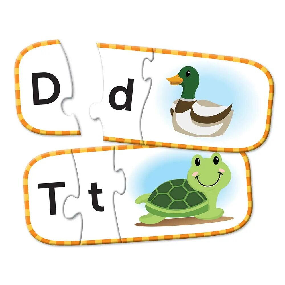 Set 26 de puzzle-uri Alfabet (3 piese) [6]