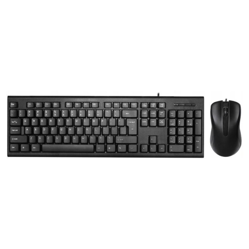 Set 2in1 - tastatura + mouse 1200dpi, Omega OKM09 / 45545, USB, negru [2]