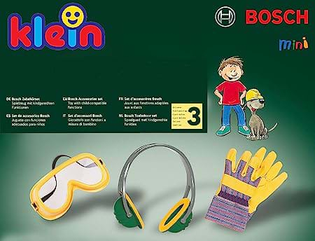 Jucarie, Set 3 accesorii pentru protectia muncii, Bosch [4]