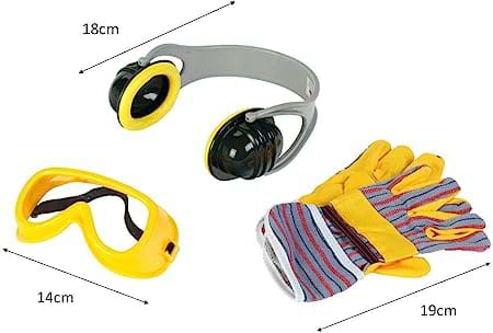 Jucarie, Set 3 accesorii pentru protectia muncii, Bosch [5]