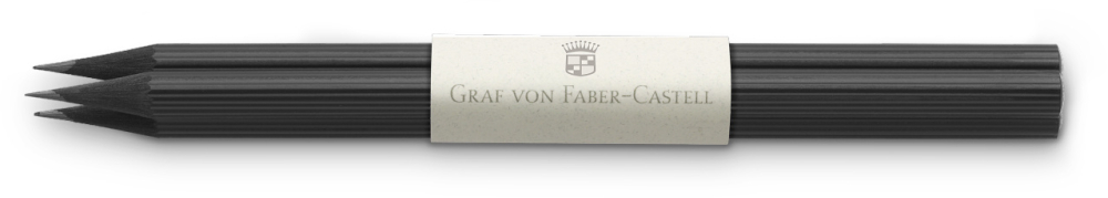 Set 3 buc creion grafit negru graf von faber-castell [2]