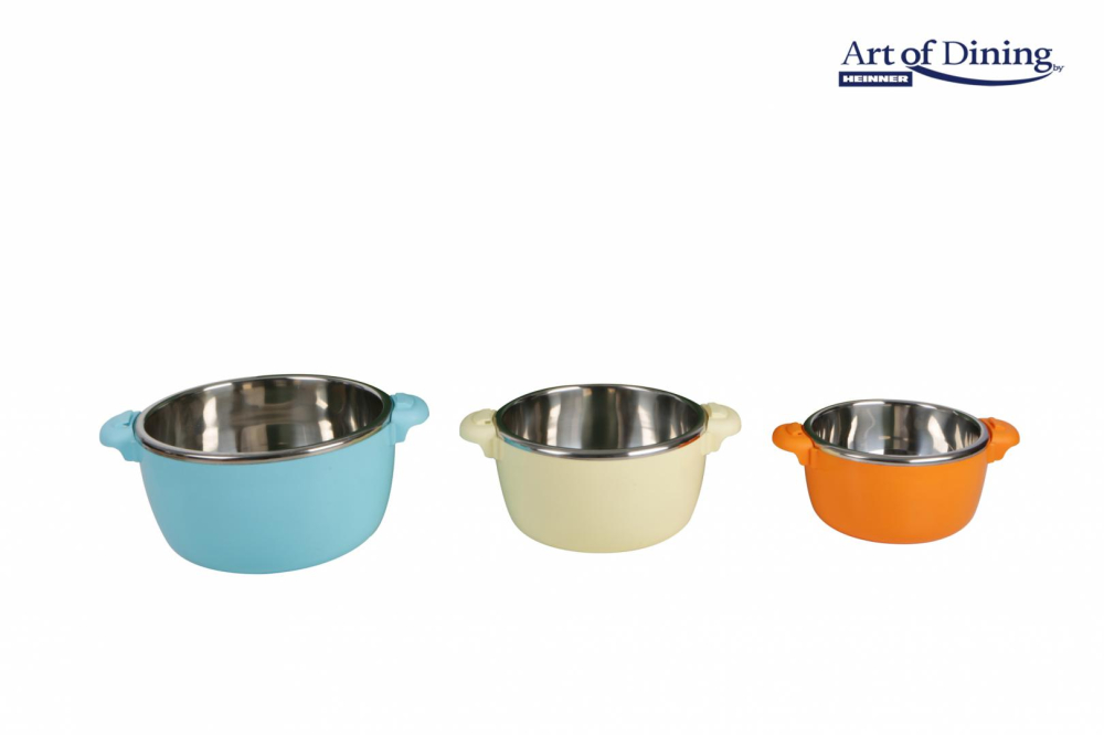 Set 3 caserole termice 2+4+6l,belly blue [4]