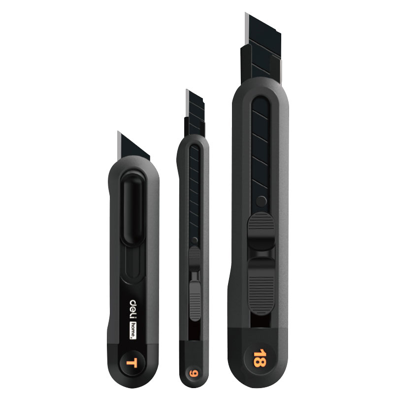 Set 3 cuttere negre home series deli [2]