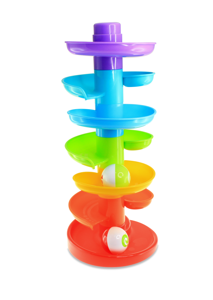 Set 3 in 1 - Autobuz cu sortator, cilindru & turnulet cu bile [5]