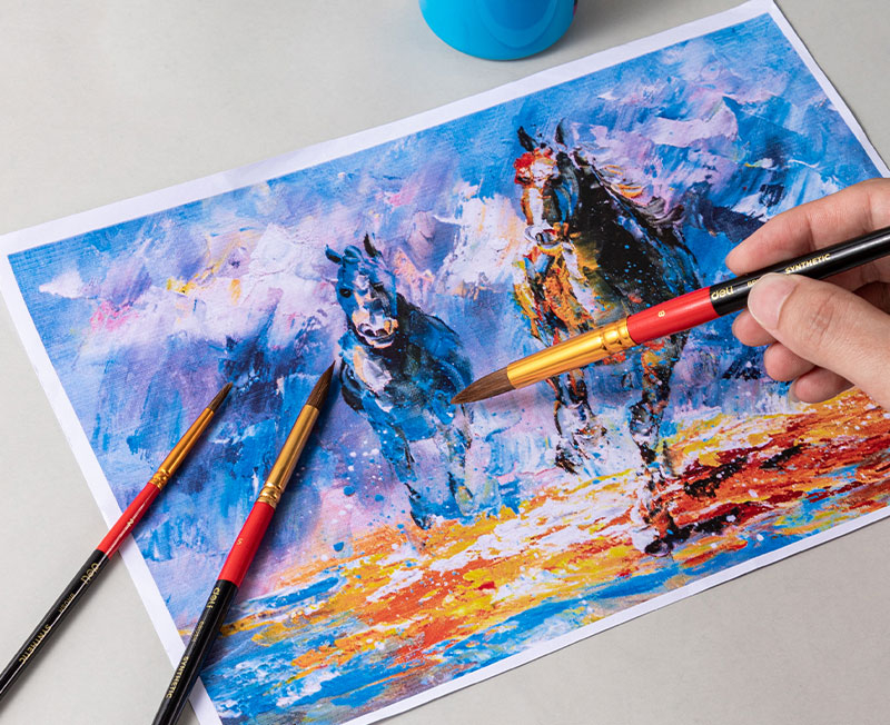 Set 3 pensule (nr 2,5,8) par natural deli [3]