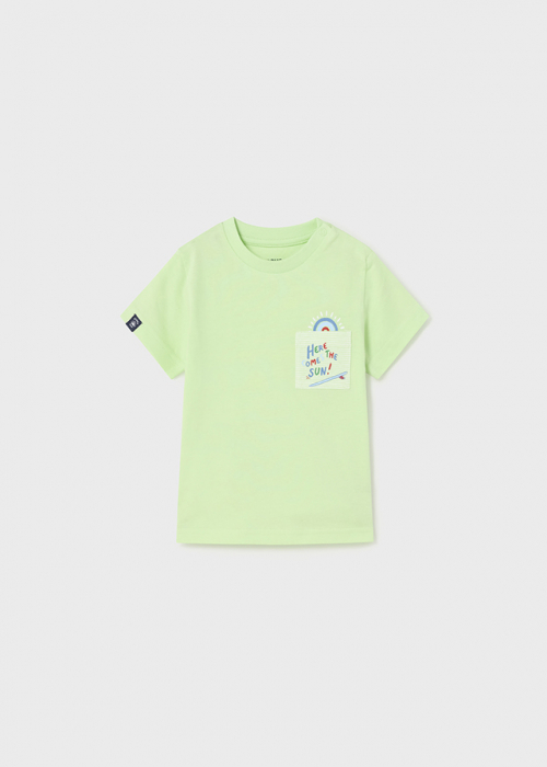 Set 3 piese, tricouri cu maneca scurta si bermude, Melon [5]