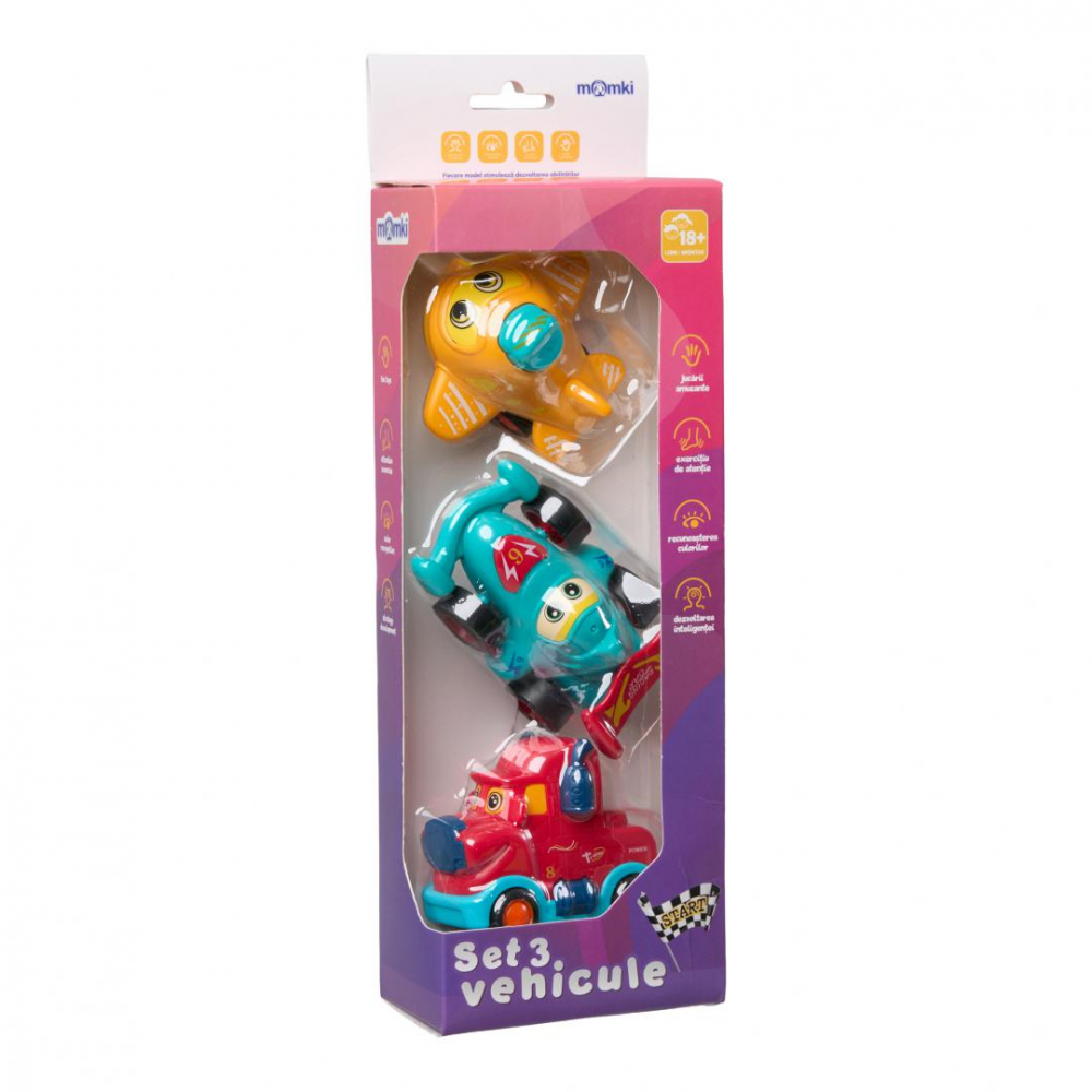 Set 3 vehicule actionate prin inertie [3]