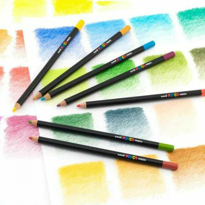 Set 36 Creioane Posca, Colorate, Ceara si Ulei, KPE-200 - Micostore.ro [3]