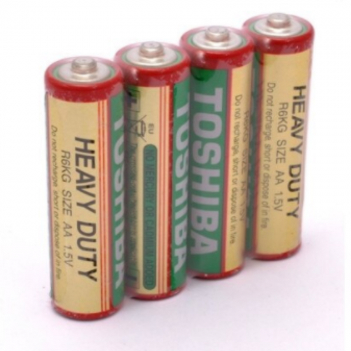 ​​​​​​​Baterii AA tip R6 Toshiba pentru jucarii si telecomanda. [2]