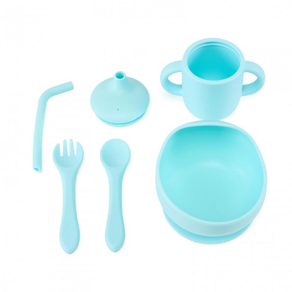 Set 4 piese din silicon,blue [3]