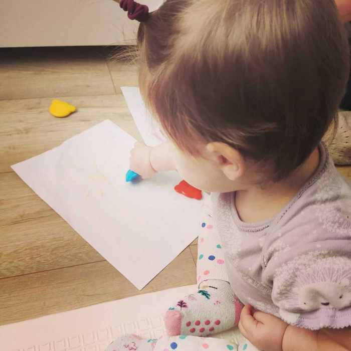 Creioane cerate pentru copii Teddy Carioca Baby 1 an+. [4]
