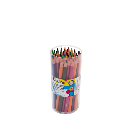 Set 48 creioane colorate triunghiulare maxi mina 4 mm [1]