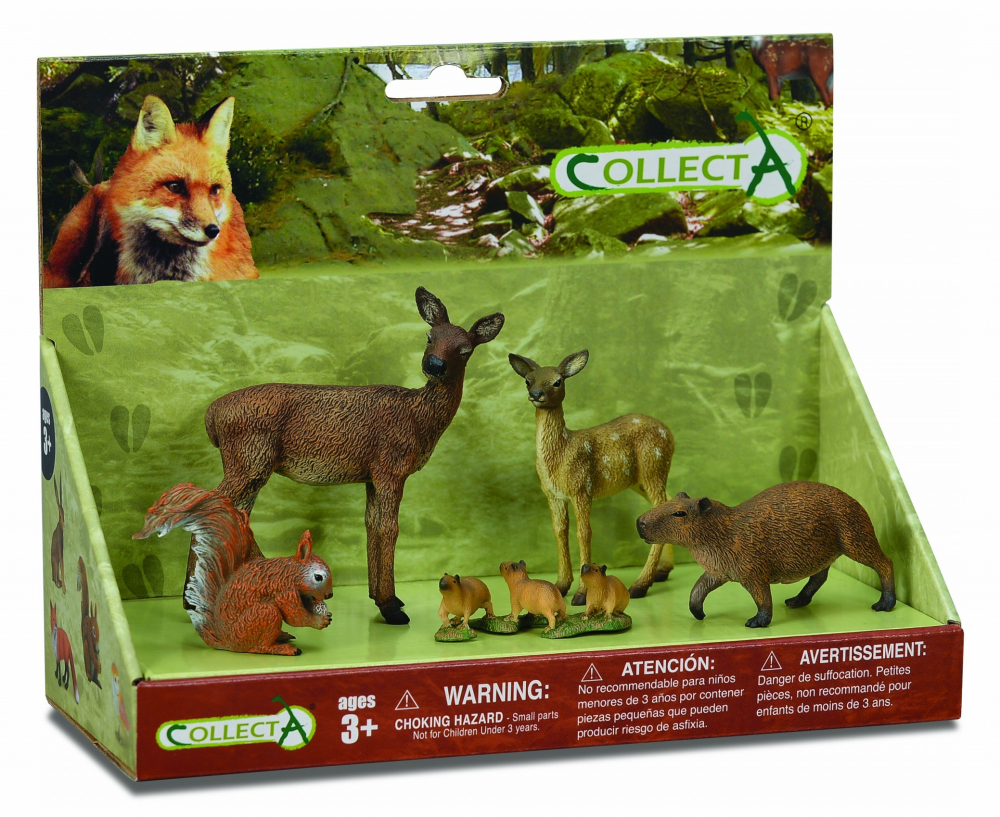 Set 5 figurine Lumea Padurii Collecta [1]