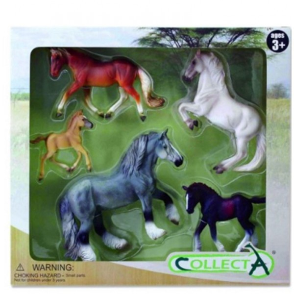 Set 5 figurine viata cailor Collecta [1]