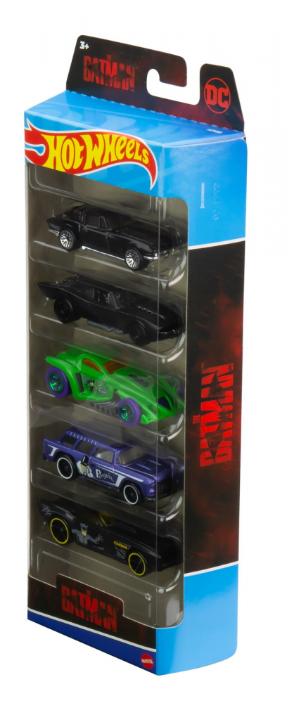 Set 5 masini hot wheels batman, varsta de la 3 ani la 12 ani [2]