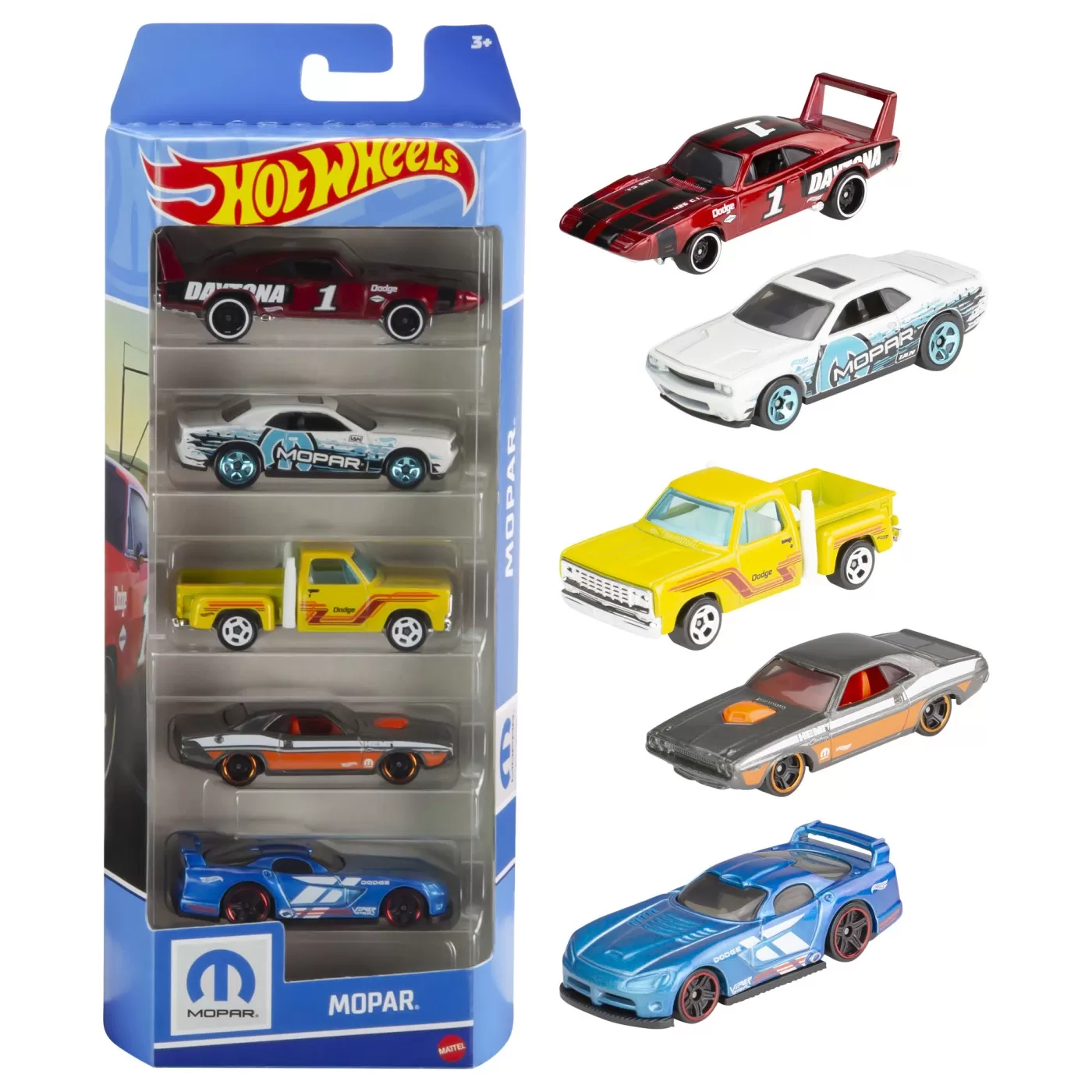 Set 5 masini hot wheels mopar, varsta de la 3 ani la 12 ani [8]