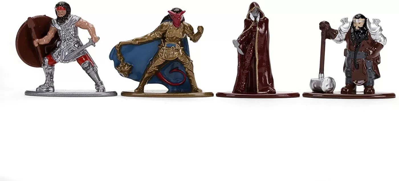 Set 5 nano figurine din metal dungeons dragons 4 cm [3]