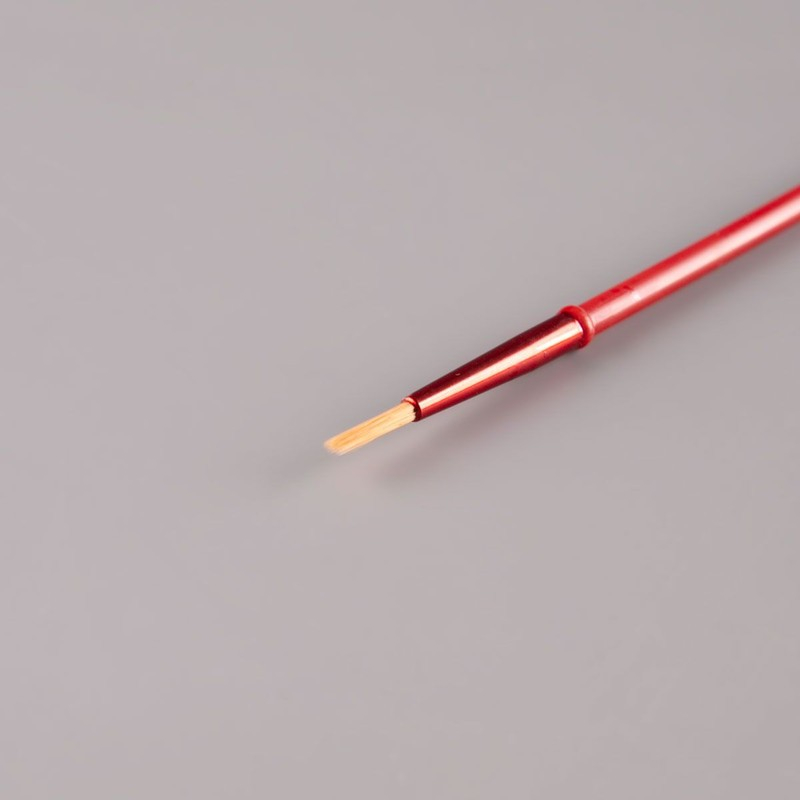 Set 5 pensule, varf nylon, rotund si lat [7]
