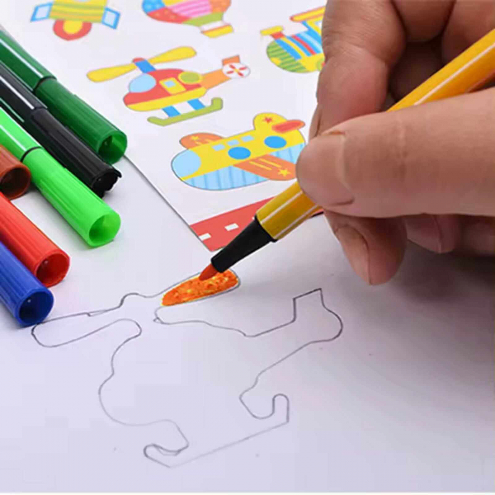 Invata sa desenezi cu sabloane, joc educativ si creativ [10]