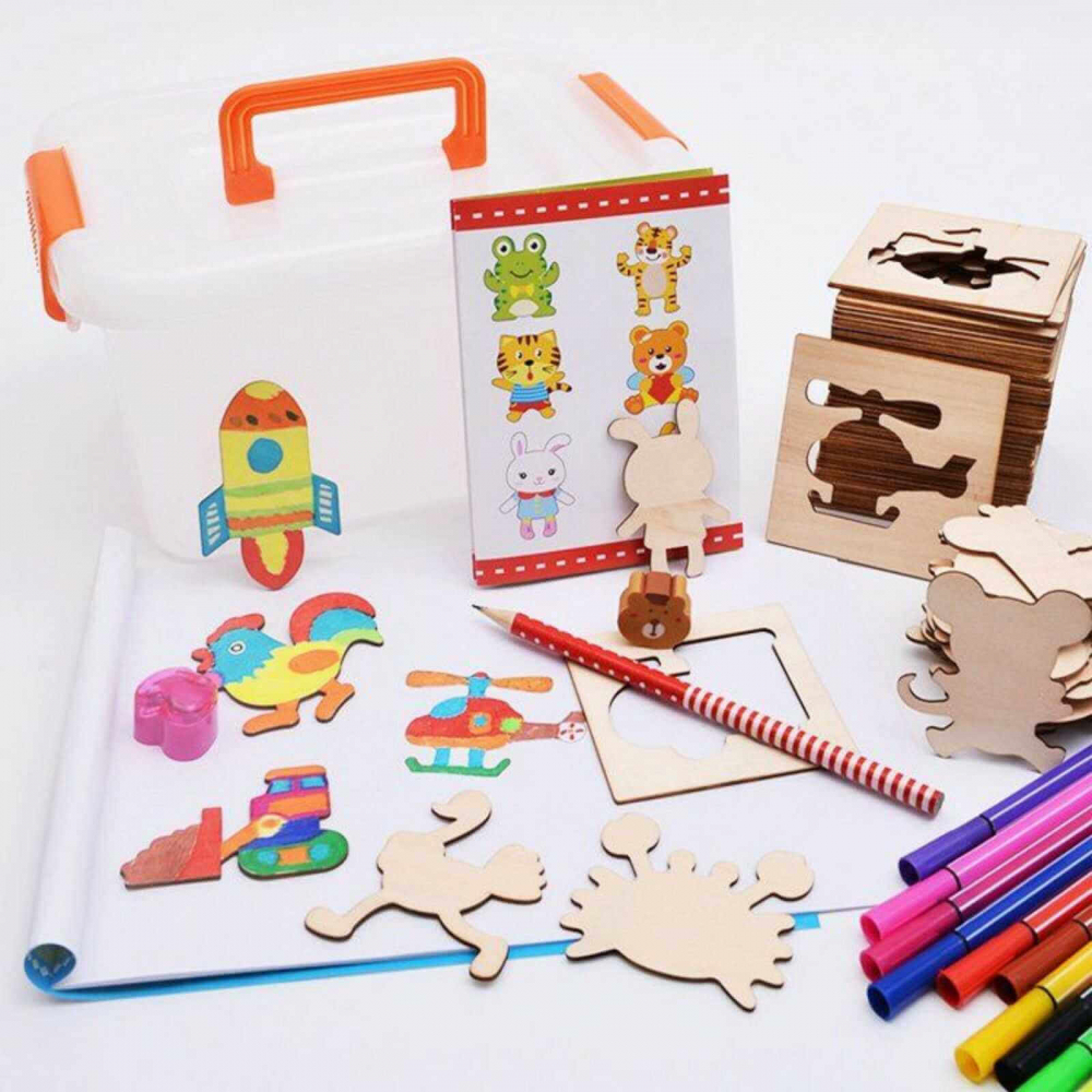 Invata sa desenezi cu sabloane, joc educativ si creativ [4]
