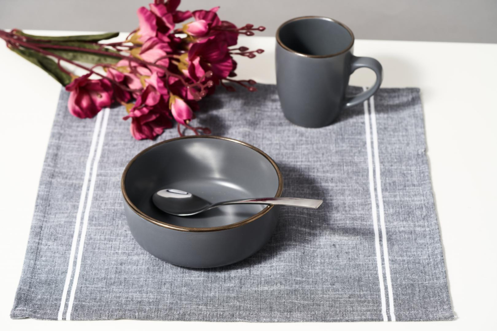 Set 6 boluri cereale, ceramica 16 cm, calypso,  art of dining by heinner [3]