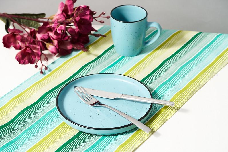 Set 6 farfurii desert, ceramica 20 cm, electra, art of dining by heinner [3]