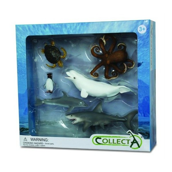 Set 6 figurine viata acvatica Collecta [1]