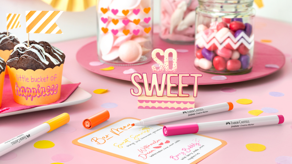Set 6 markere creative goldfaber sweet moments 1.5mm faber-castell [3]