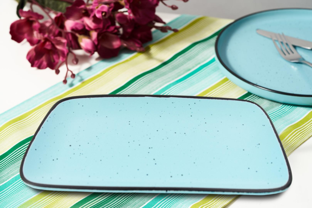 Set 6 platouri ceramica 32x20 cm, electra, art of dining by heinner [2]