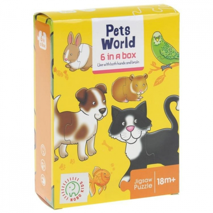 Cutie Set 6 Puzzle Bebe ⭐ Animale de Companie [9]