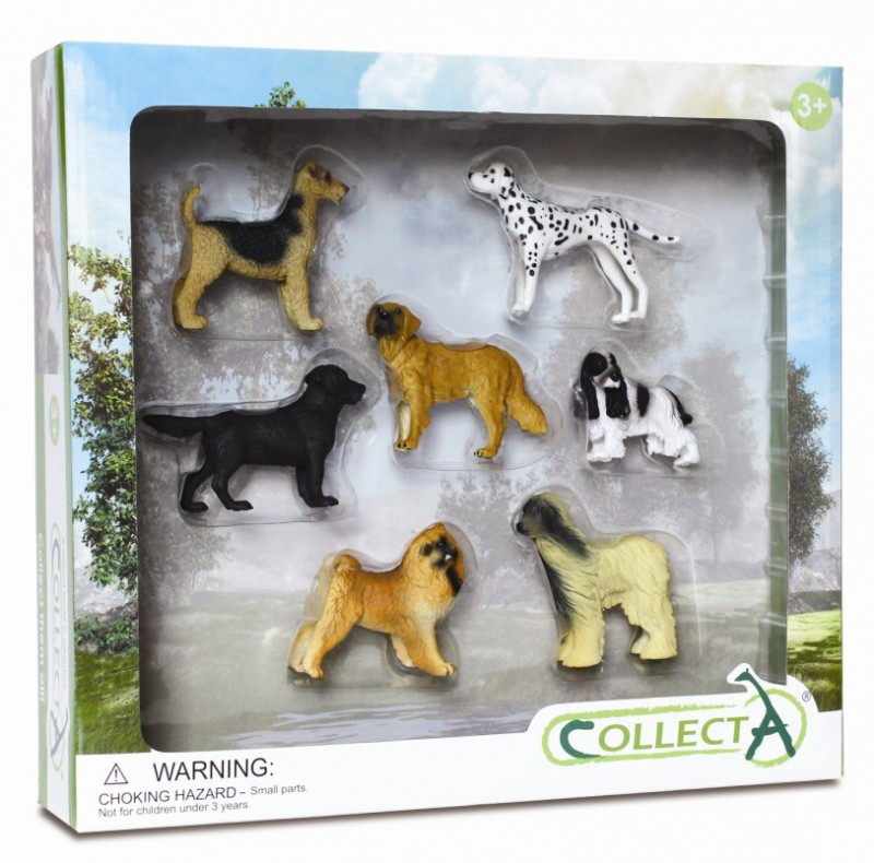 Set 7 figurine Caini - Collecta [1]
