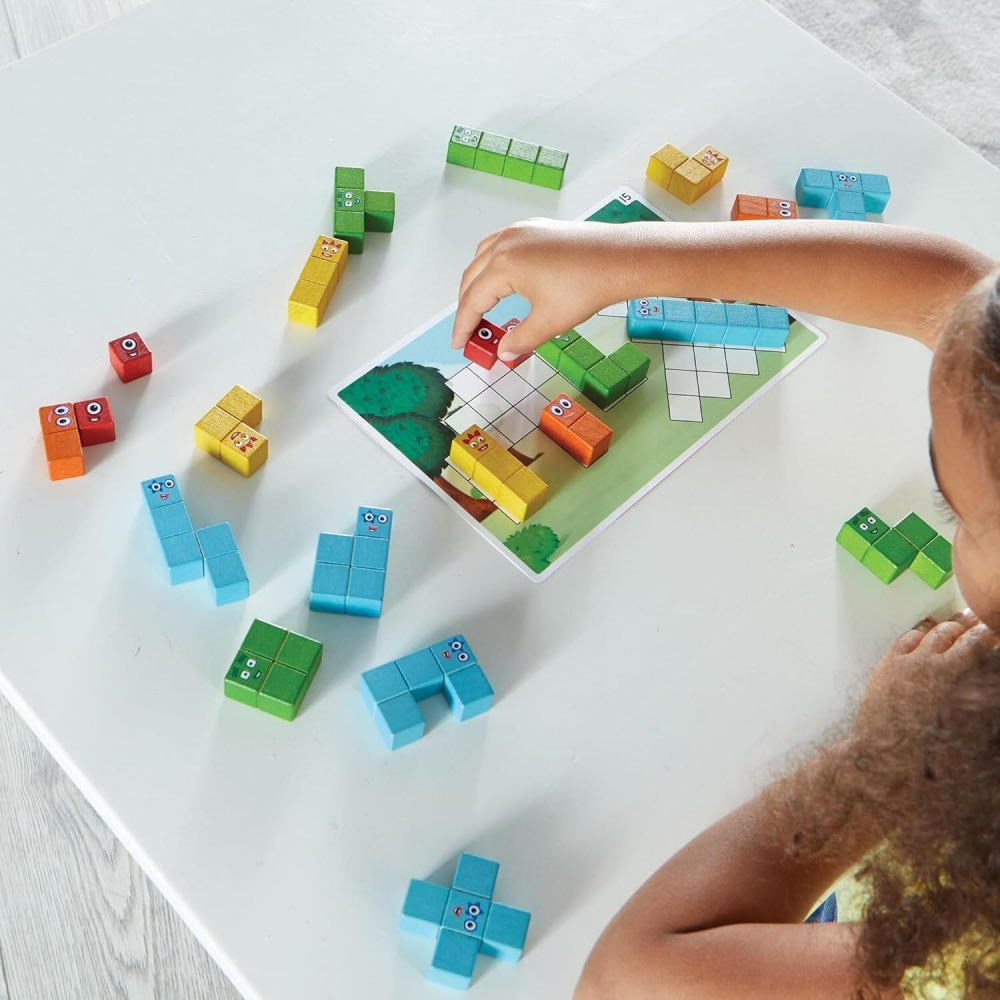 Set activitati cu cuburi din lemn - NumberblocksÂ® [3]