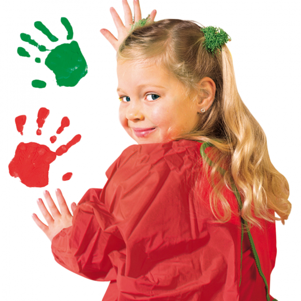 Set acuarele pentru degete 4 x 145 ml, copii varsta 2 ani+,6 ani+,8 ani+ [2]