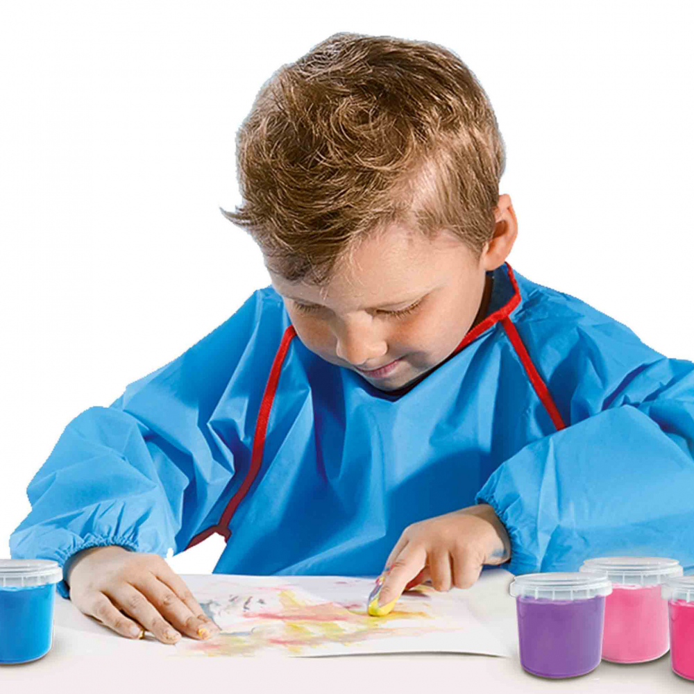 Set acuarele pentru degete, culori trendy (4 x 110ml), copii varsta 2 ani+ [3]