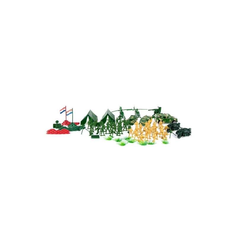 Set armata - soldati cu accesorii, diverse modele, 3+ ani, MegaCreative, 439237 [3]