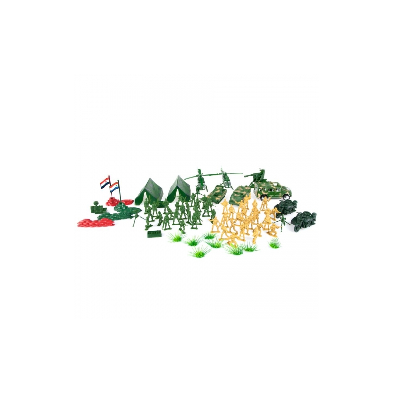 Set armata - soldati cu accesorii, diverse modele, 3+ ani, MegaCreative, 439237 [2]